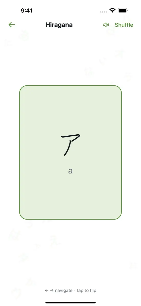 Kana and romaji