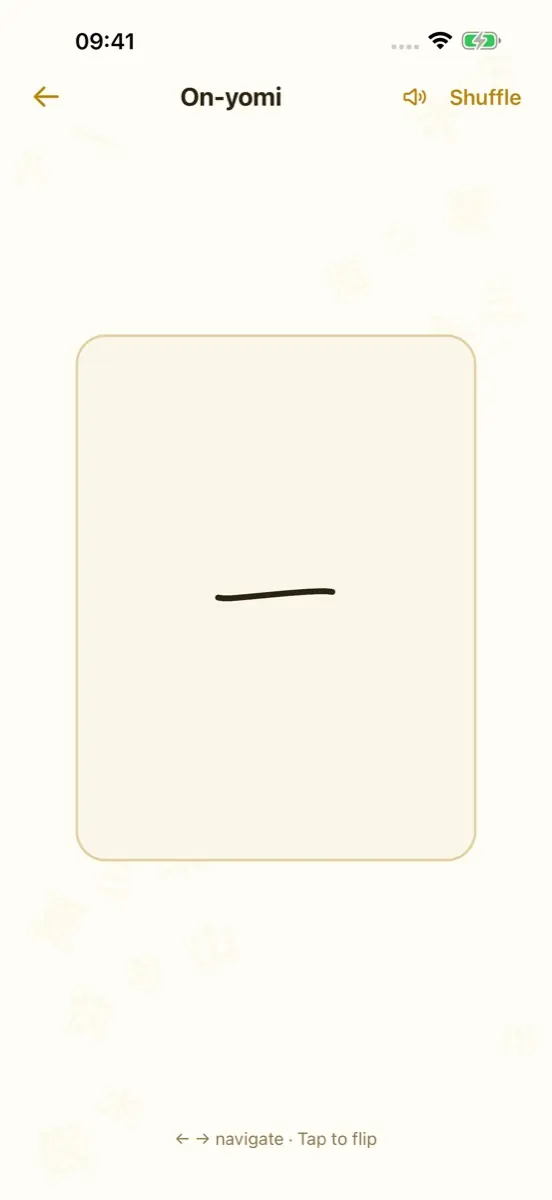 Tap a card to flip it